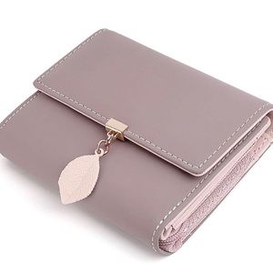 Mauve + Pink Trifold Wallet - RFID